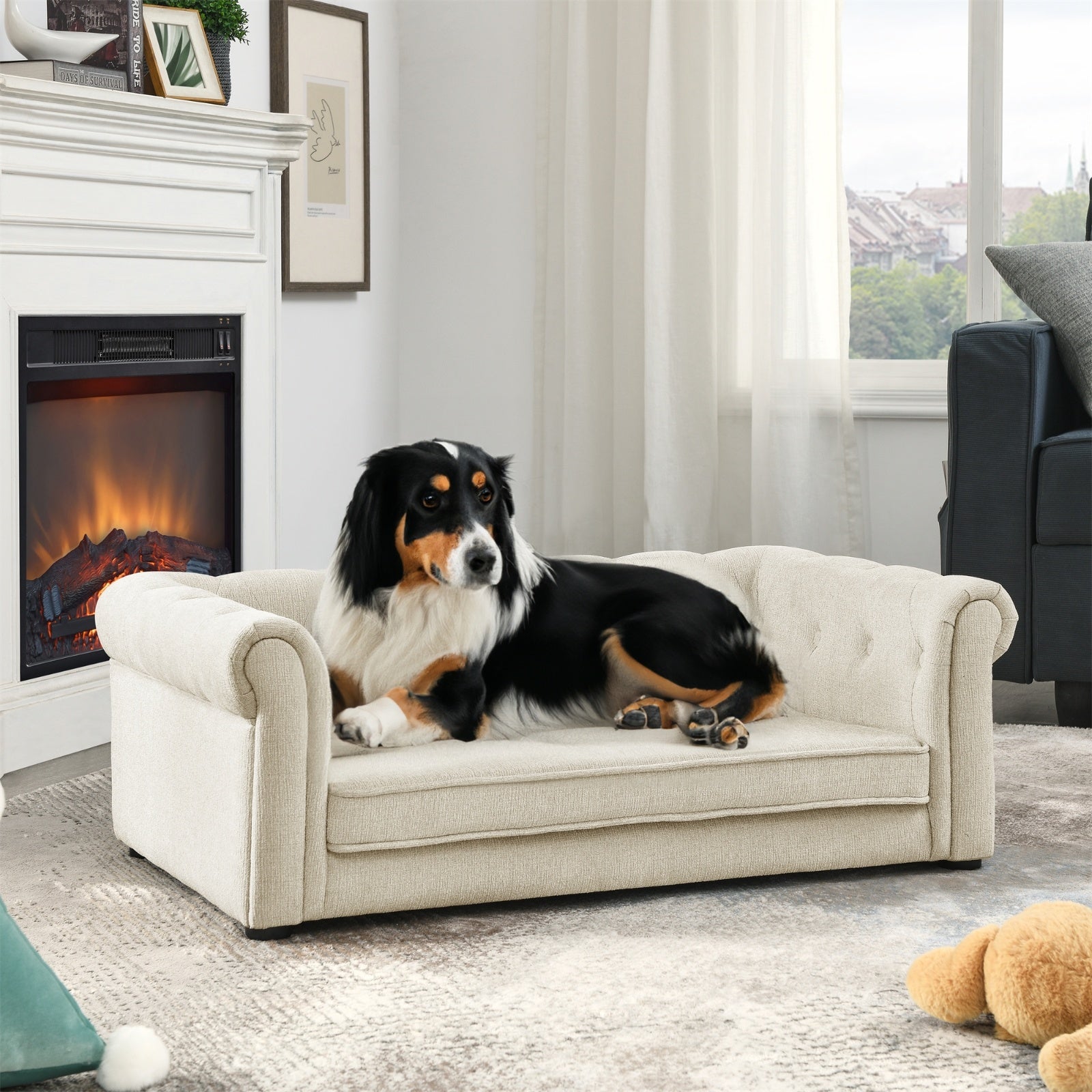 The Boujee Dog: Elegant Rectangle Luxury Pet Bed