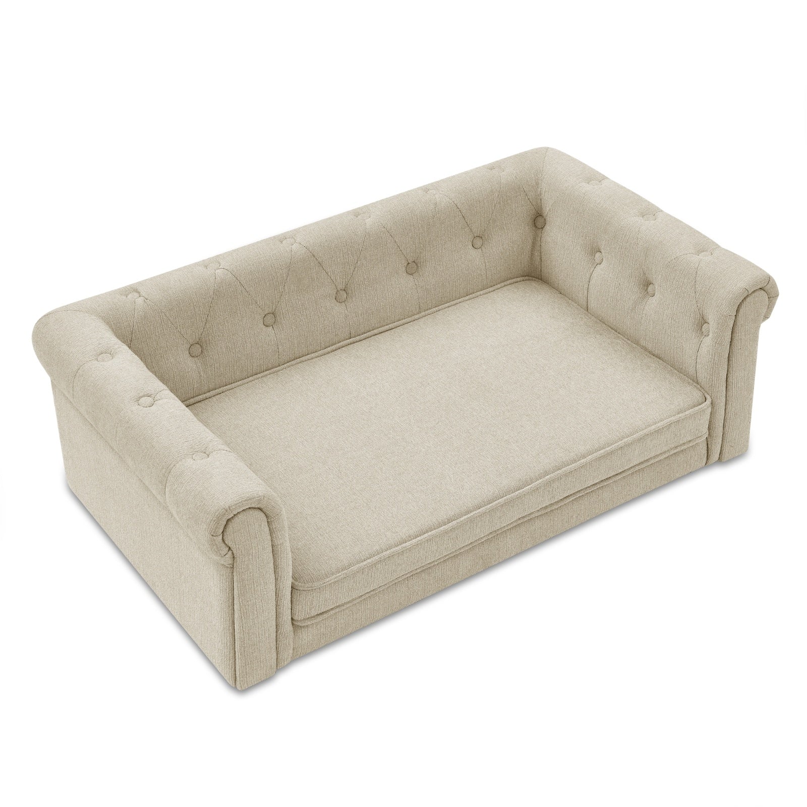 The Boujee Dog: Elegant Rectangle Luxury Pet Bed