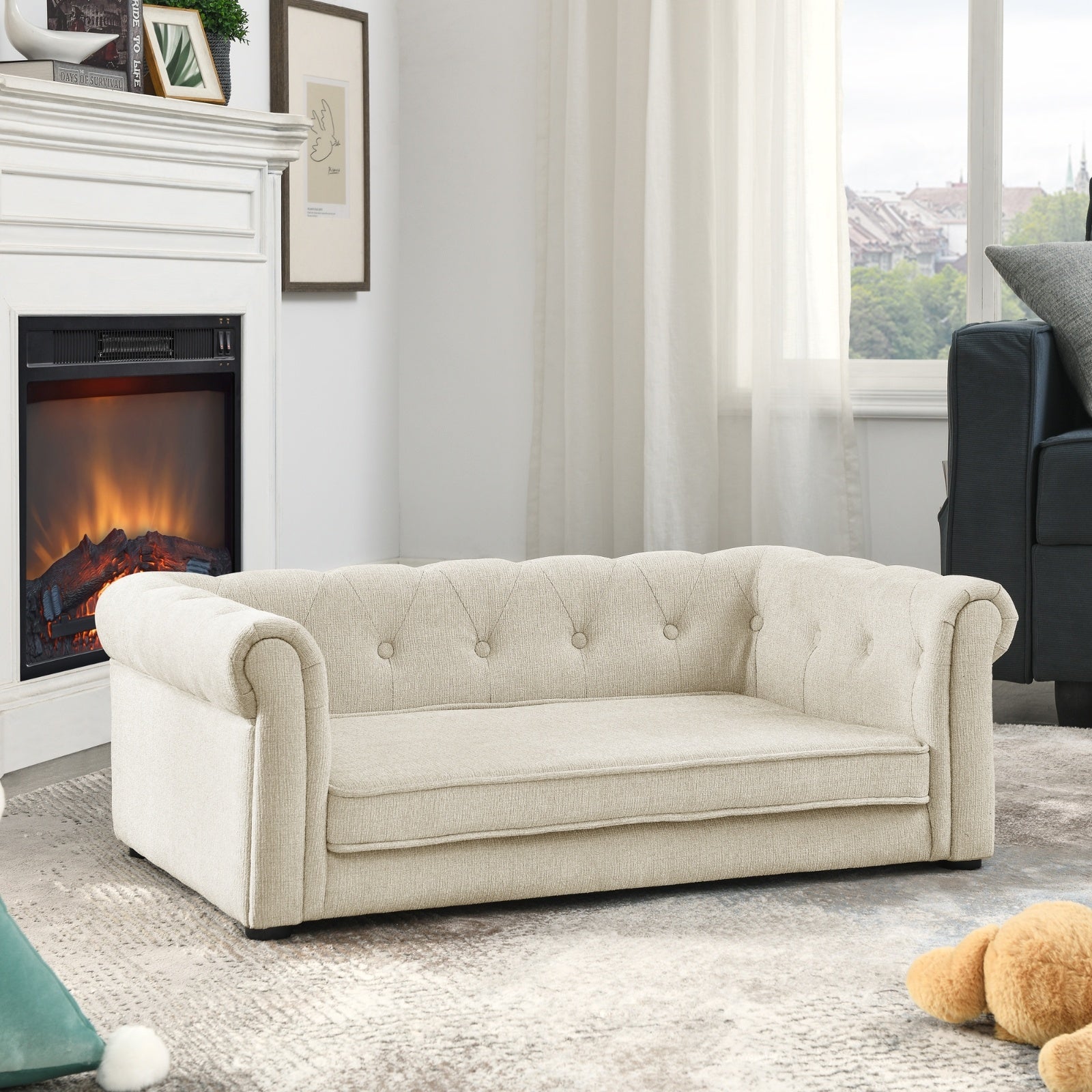 The Boujee Dog: Elegant Rectangle Luxury Pet Bed