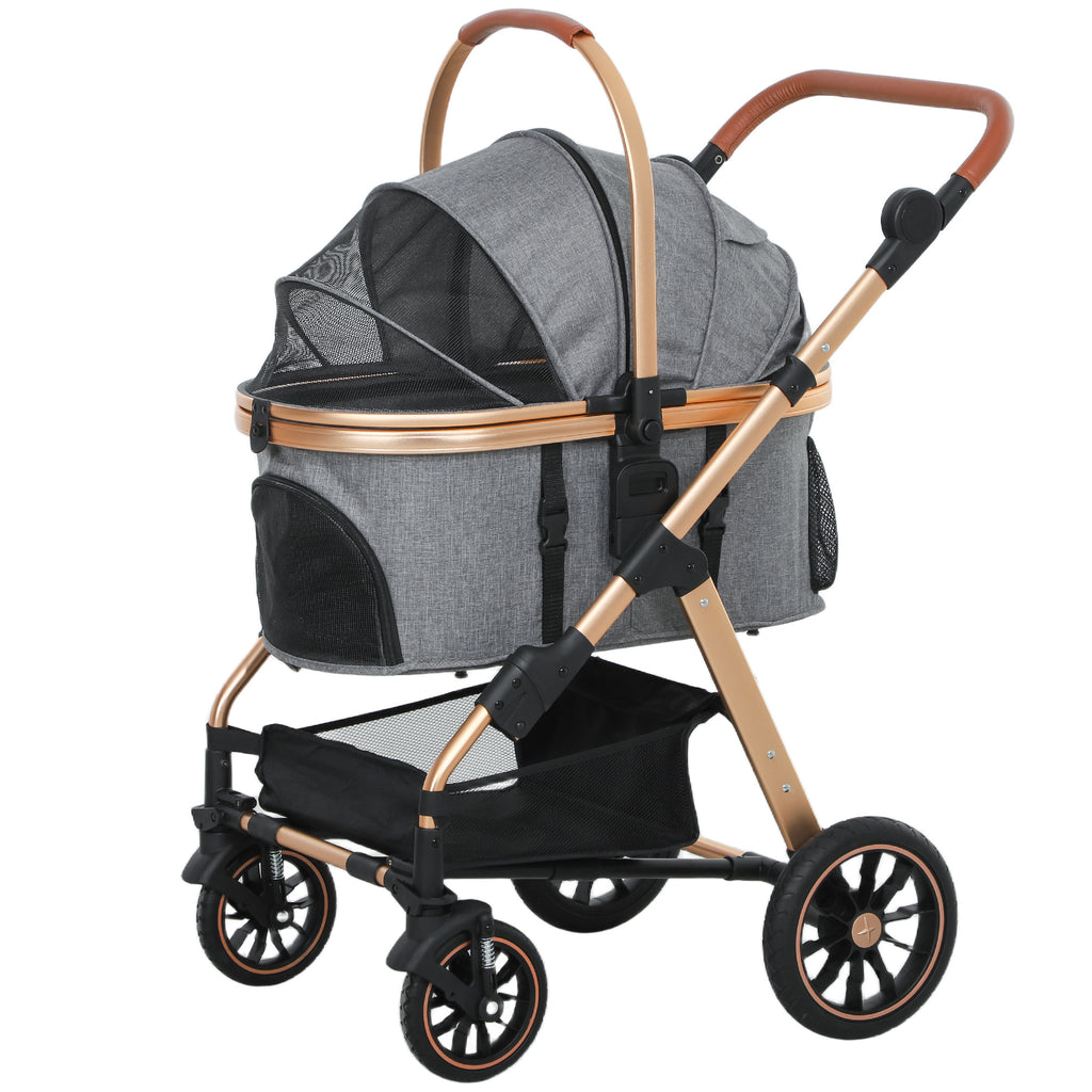 Boujee Dogs 3-in-1 Luxury Pet Stroller