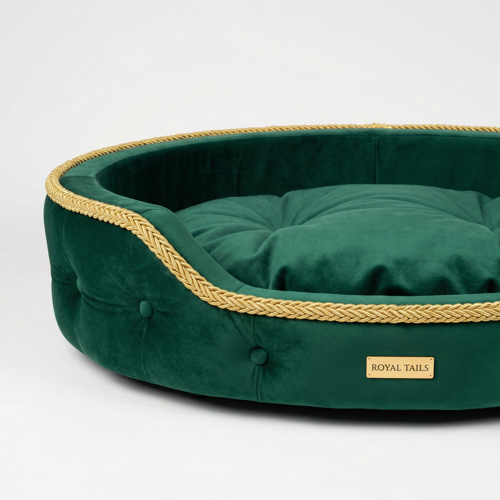 The Boujee Dog: Elegant Rectangle Luxury Pet Bed